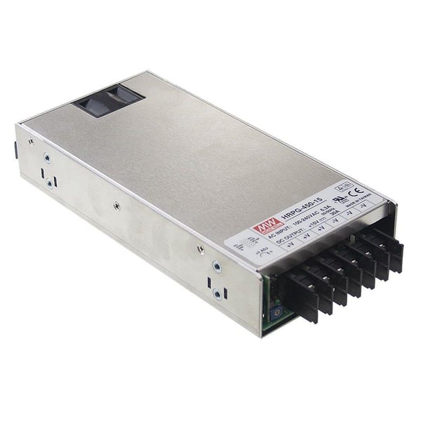 MEAN WELL HRPG-450-5 strömförsörjningsenheter 450 W Metallisk