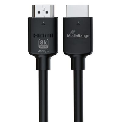 Pikkukuva 3 / 5: MediaRange MRCS220 HDMI-kaapeli 2 m HDMI-tyyppi A (vakio) Musta