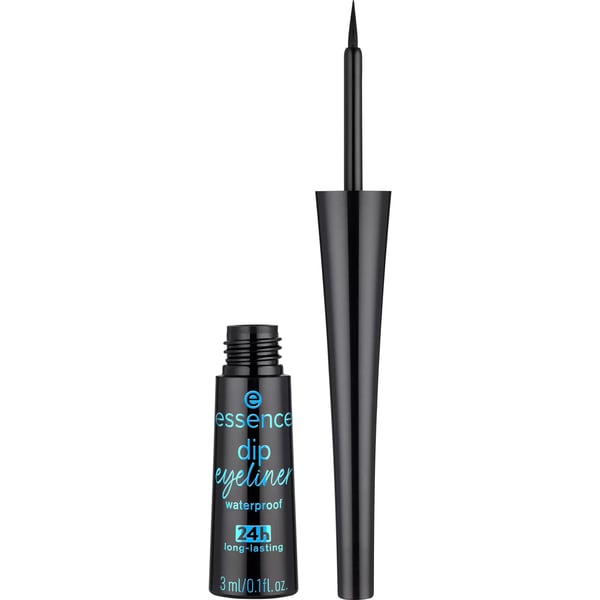 Essence dip waterproof 24h eyeliner 3 ml Væske