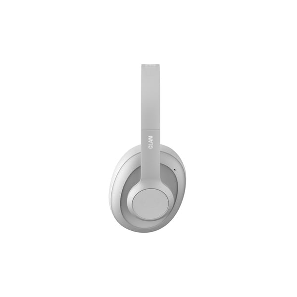 Pikkukuva 8 / 8: Fresh 'n Rebel Clam Ace Kuulokkeet Langaton Pääpanta Traveling/Gaming/Sports USB Type-C Bluetooth Vaaleanharmaa