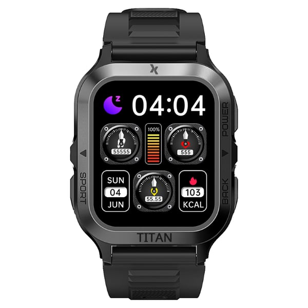 Miniatyrbillede 2 af 5: MaxCom FW67 TITAN PRO 4,7 cm (1.85") IPS 44 mm Digital 320 x 382 pixel Berøringsskærm Sort, Grafit