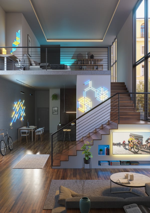 Miniatyrbild 5 av 20: Nanoleaf Lines Starter Kit Andra