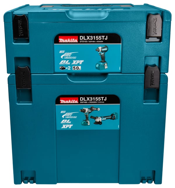 Makita DLX3155TJ sähkötyökalun yhdistelmäpakkaus Akku