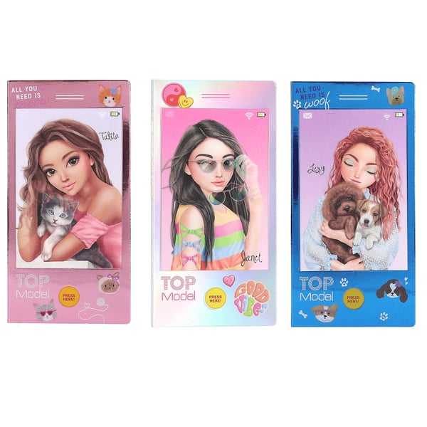 TOPModel Mini Colouring Book With Sound