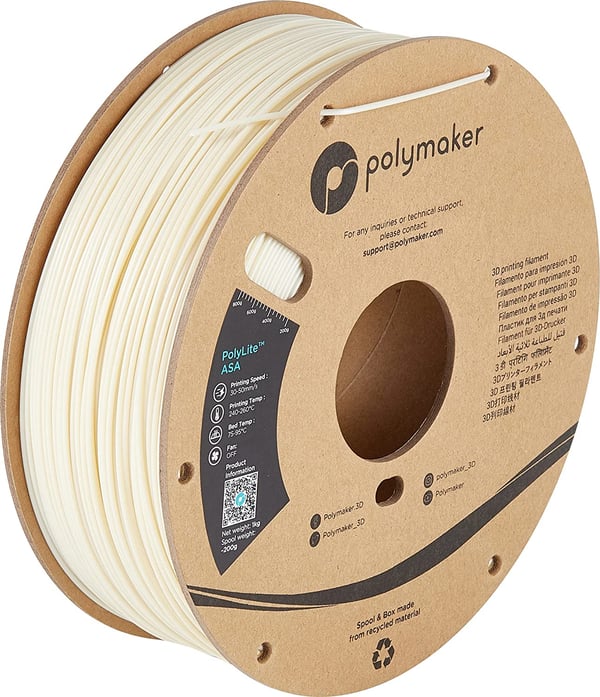 Miniatyrbild 1 av 8: Polymaker PF01006 Material för 3D-utskrifter Akrylonitrilstyrenakrylat (ASA) 1 kg