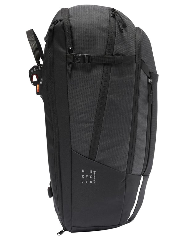 Miniatyrbild 3 av 4: VAUDE Cycle 28 II Luminum Bak Cykelväska 28 l Polyester, Polyuretan Svart
