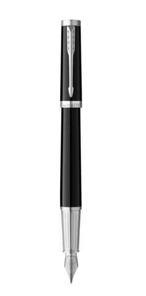 Miniatyrbillede 1 af 7: Parker 2181994 fyldepen Indbygget påfyldningssystem Sort, Rustfrit stål 1 stk