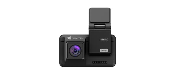 Miniatyrbillede 6 af 10: Navitel R480 2K dashcam Quad HD Batteri Sort