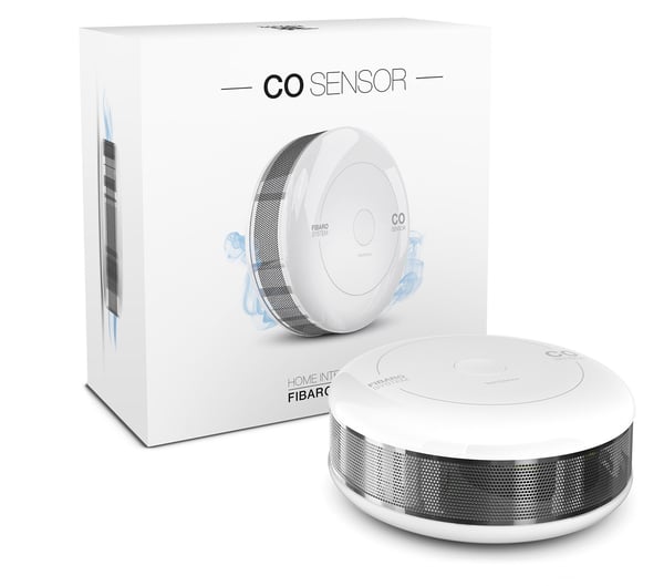 Miniatyrbillede 3 af 5: Fibaro FGCD-001 gas detektor Carbon monoxide (CO)