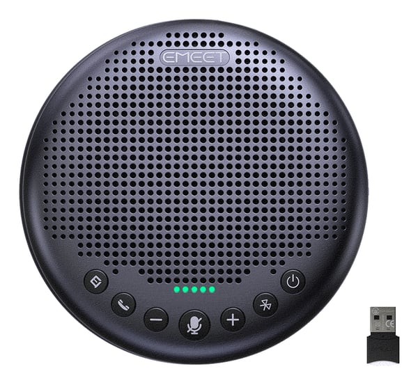 Miniatyrbillede 1 af 4: eMeet Luna Plus konferencetelefon Universel USB/Bluetooth Grå
