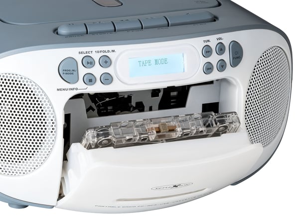 Reflexion RCR2260DAB 24 W DAB+, FM Blå, Vit MP3-uppspelning
