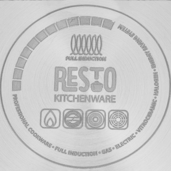Resto Kitchenware 95004 paistinpannu Vokki-/öljyvokkipannu Pyöreä