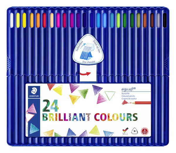 Staedtler ergosoft 157 Flerfarvet 24 stk