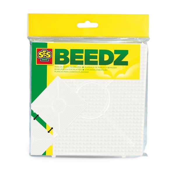 Miniatyrbillede 1 af 5: SES Creative Beedz SES Children's Two Transparent Pegboards Stiftplade