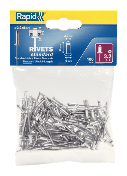 Rapid Standard Blindnit Ø3,2 x 8 mm
