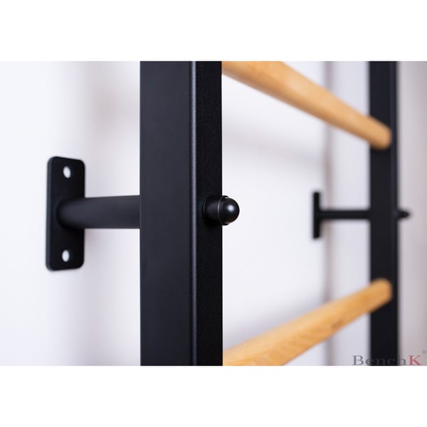 BenchK 721B + A076 chin up-stång 150 kg Svart, Vit Vägg