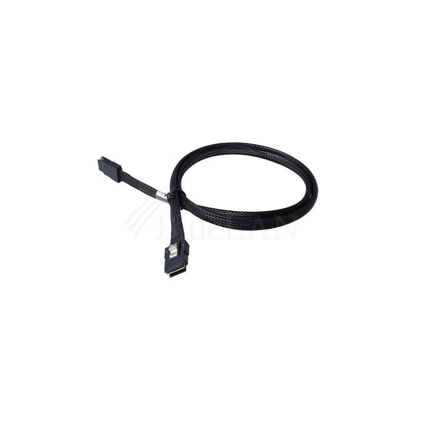BlueOptics BLIS8787-80CM Serial Attached SCSI (SAS)-kabel 0,8 m 6 Gbit/sek. Sort