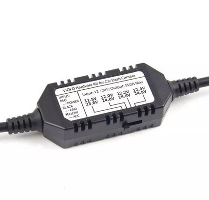 Miniatyrbillede 3 af 6: VIOFO HK3 USB-kabel Mini-USB B Sort, Rød, Gul