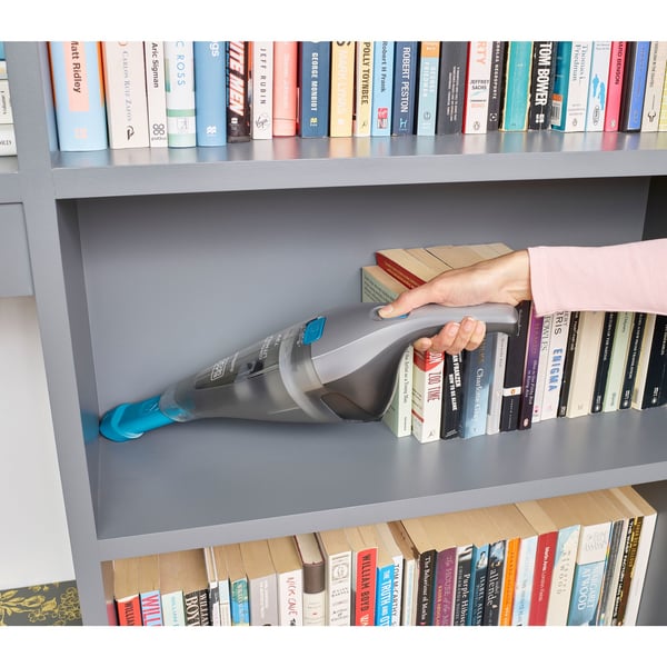 Miniatyrbild 5 av 17: Black & Decker NVC215WA-QW handdammsugare Blå, Silver Utan påse