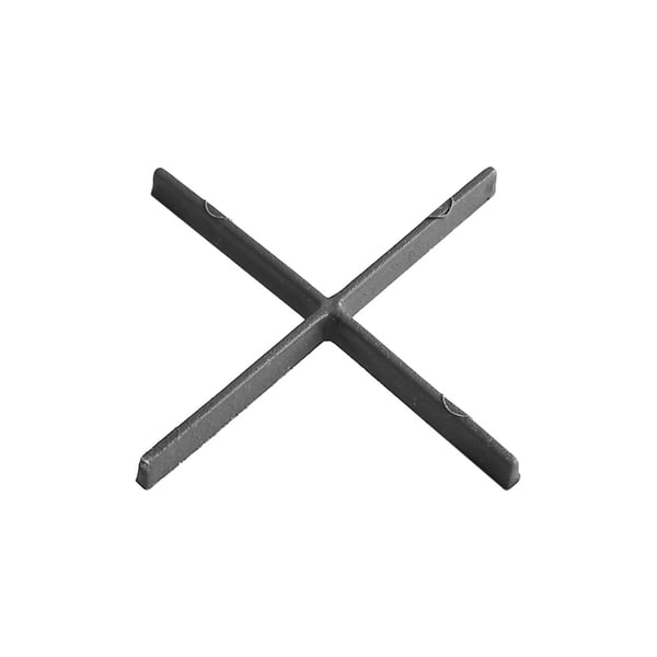 Wolfpack Crucetas Cruz Universal Especial Para Azulejos Rectificados y Porcelanicos 1 mm. (Bolsa 250 Piezas)