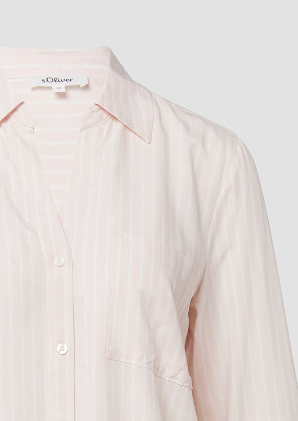 s.Oliver 2183648.41G0.42 skjorte & top Bluse Langærmet Viskose