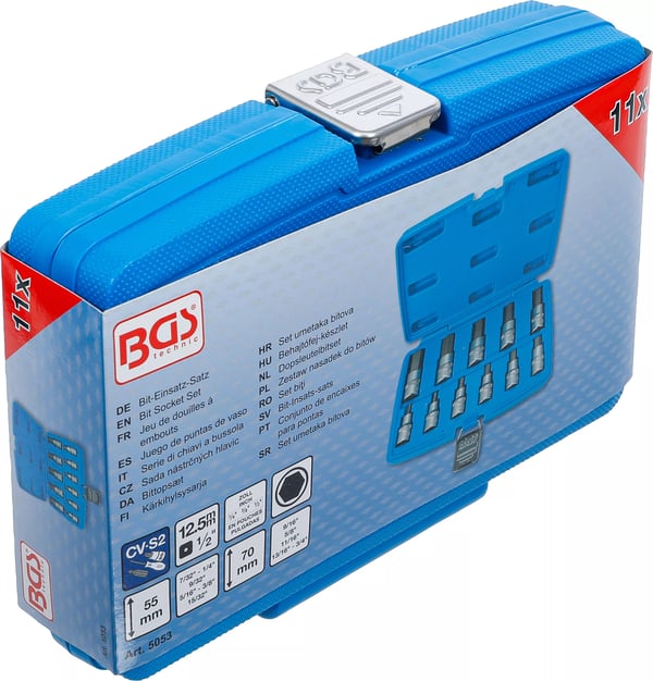 Miniatyrbild 3 av 7: BGS technic Bit Socket Set