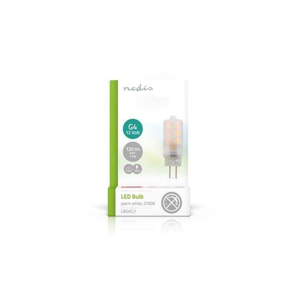 Miniatyrbillede 5 af 5: Nedis LBG4CL1 LED-lampe Varm hvid 2700 K 1,5 W G4 G