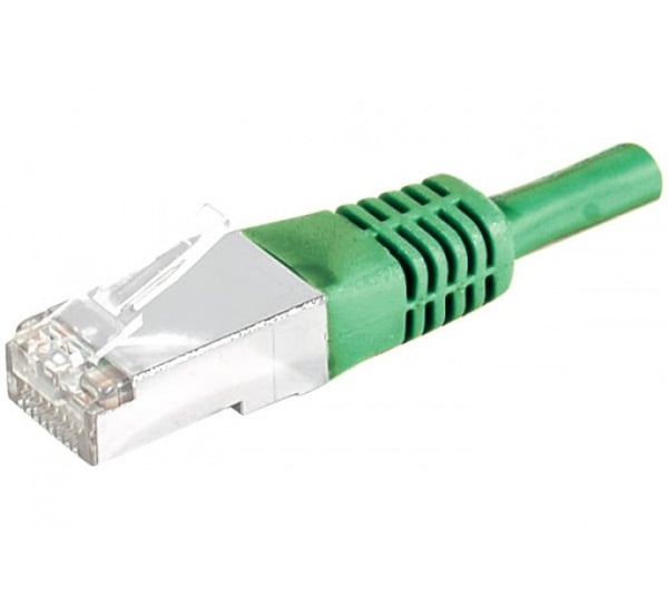 EXC 858346 netværkskabel Grøn 1 m Cat6a S/FTP (S-STP)