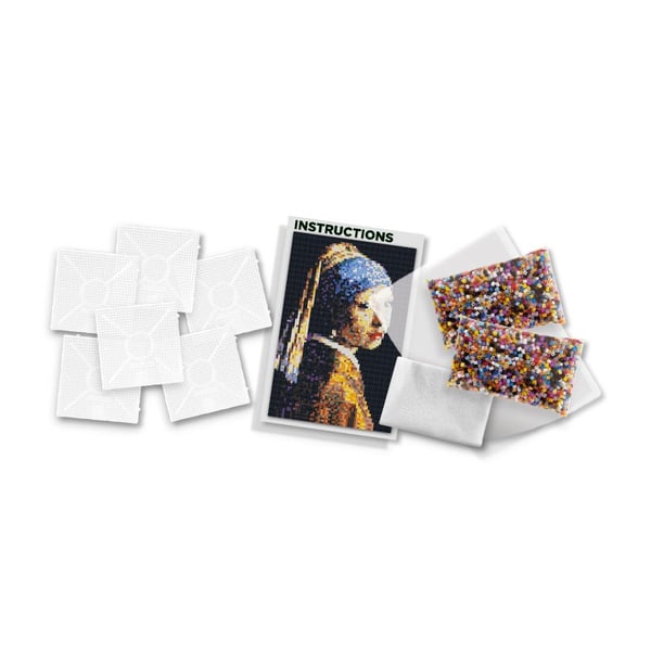 SES Creative Beedz art Vermeer - Girl with a Pearl Earring