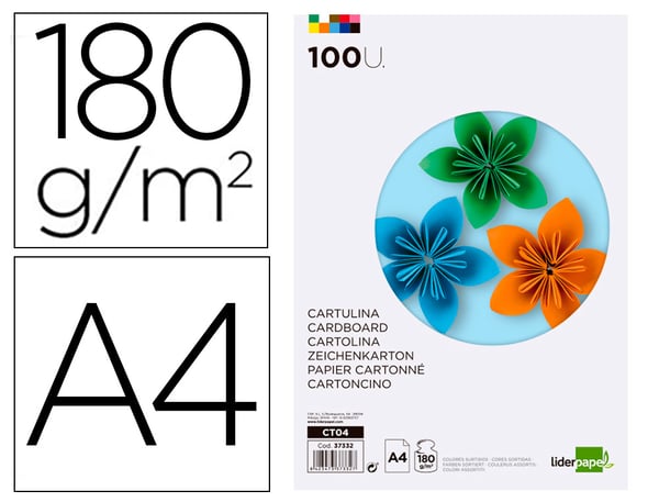 Liderpapel CT04 taidepaperi 100 arkkia