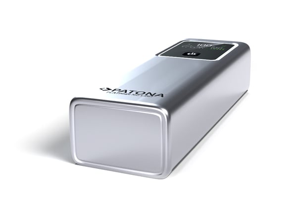 Miniatyrbillede 2 af 4: PATONA 4237 powerbank Lithium-Ion (Li-Ion) 20000 mAh Grå