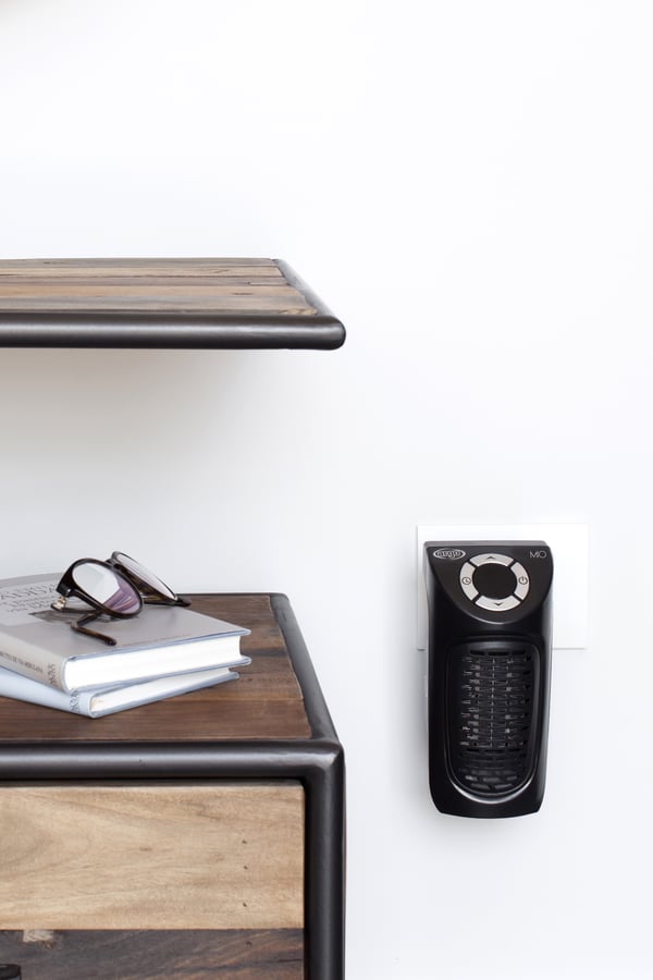 Miniatyrbillede 6 af 6: Argoclima MIO varmeapparat Indendørs Sort 350 W Infrarød elektrisk områdevarmer
