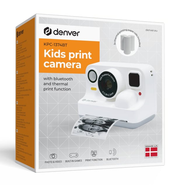 Miniatyrbillede 3 af 7: Denver KPC-1374BTW børne elektronik Digitalt kamera til børn