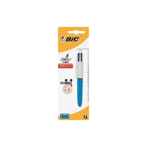 BIC 3086123277403 kuglepen Sort, Blå, Grøn, Rød 1 stk