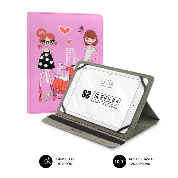 SUBBLIM SUB-CUT-4TC004 iPad-fodral 25,6 cm (10.1") Folio