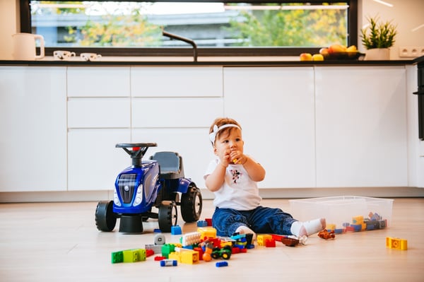 Falk 280C Gynge- og ride-on-legetøj Traktor til at ride på