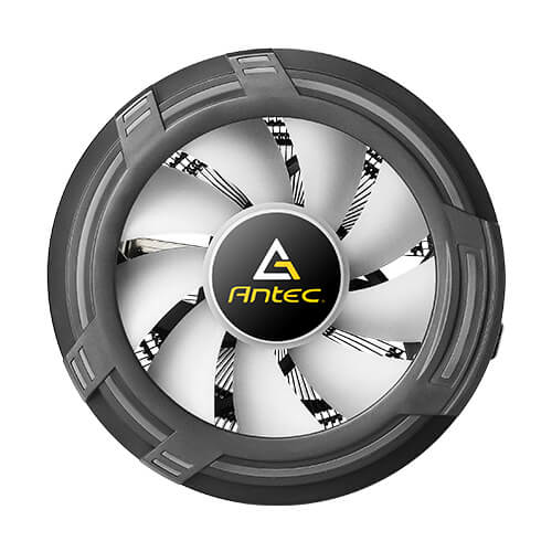 Antec T120 Tietokoneen jäähdytysjärjestelmä Suoritin Ilmanjäähdytin 12 cm Musta