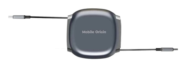 Miniatyrbillede 2 af 11: Mobile Origin MO-CB7-SPG USB-kabel 1 m USB C 0,48 Gbit/sek. 100 W Grå