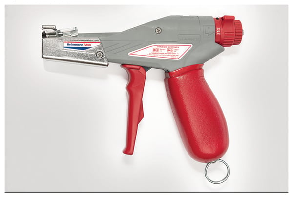 Hellermann Tyton MK9SST Manuel spændingsværktøj Grå, Rød Glass-fibre reinforced, Plast