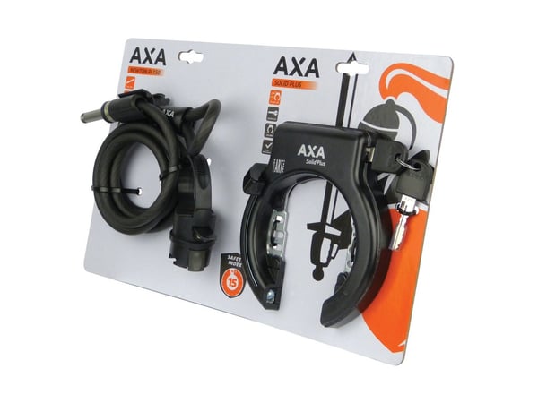 AXA 5010194 pyörän lukko Musta Rengaslukko