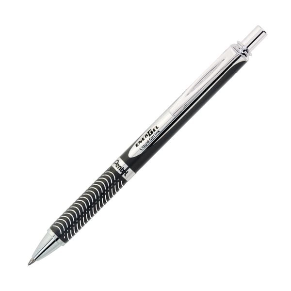 Pentel BL407A-A gel pen Superfin Optrækkelig gel pen Sort 1 stk