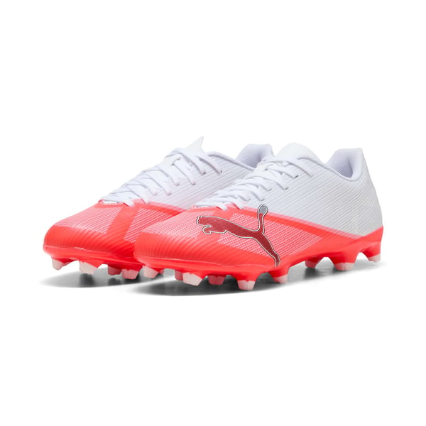 PUMA Ultra 7 Play FG/AG Fotboll Hankoppling Röd, Vit