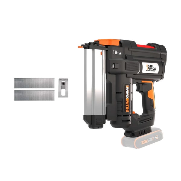 WORX WX842.9 Spik- och häftpistol Spikpistol Batteri