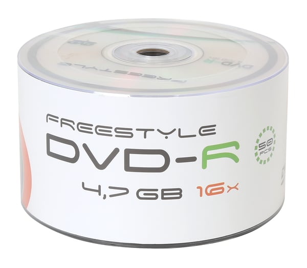 Freestyle DVD-R (x50 pack) 4,7 GB 50 stk Freestyle DVD-R (x50 pack) 4,7 GB 50 stk