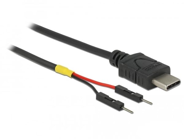 DeLOCK 85418 USB-kablar 0,1 m USB C Svart
