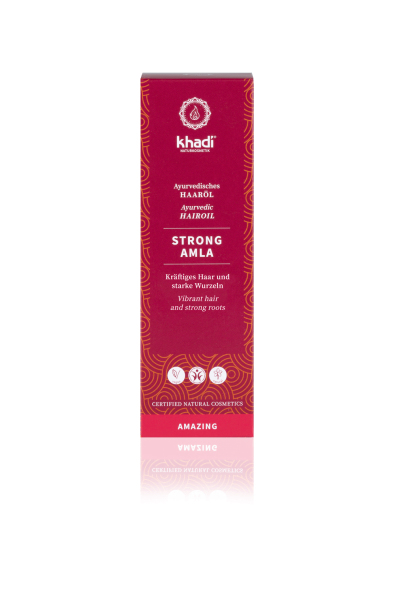 Miniatyrbillede 2 af 4: Khadi Ayurvedic Hair Oil strong Amla Hår olie 50 ml Kvinder