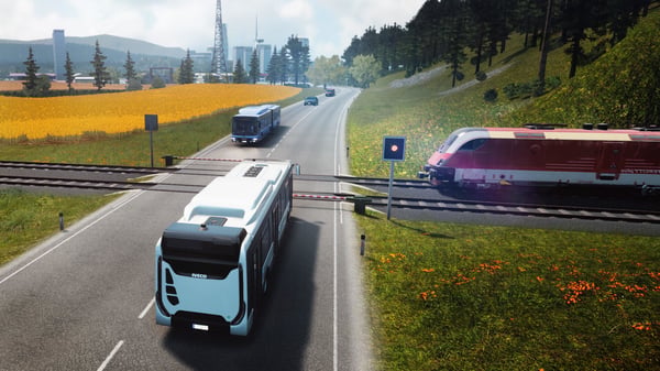 Pikkukuva 3 / 7: Astragon Bus Simulator 19 Vakio Saksa, Englanti, Yksinkertaistettu kiina, Korea, Espanja, Ranska, Italia, Japani, Puola, Portugali, Venäjä, Tšekki, Turkki PlayStation 4