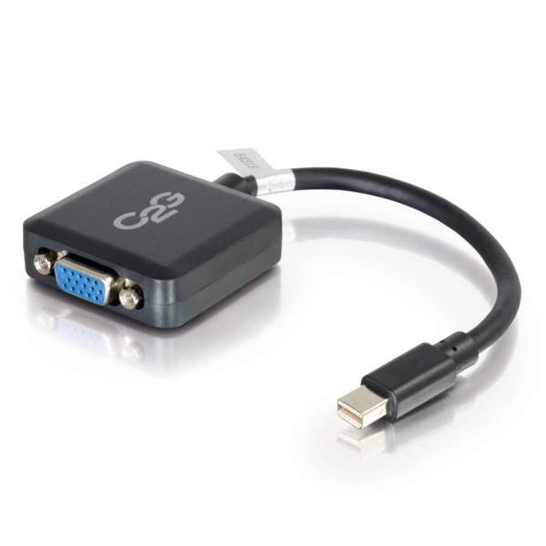 C2G 20cm Mini DisplayPort M / VGA F 0,2 m VGA (D-Sub) Sort C2G 20cm Mini DisplayPort M / VGA F 0,2 m VGA (D-Sub) Sort