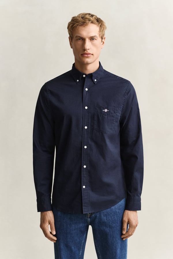 Gant 3000100-433 Skjorta Button down-krage Långärmad Bomull
