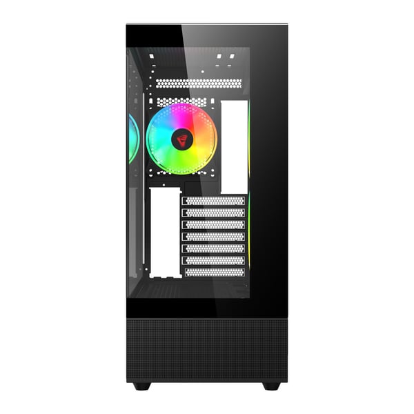 Savio SIGMA X1 tietokonekotelo Midi Tower Musta